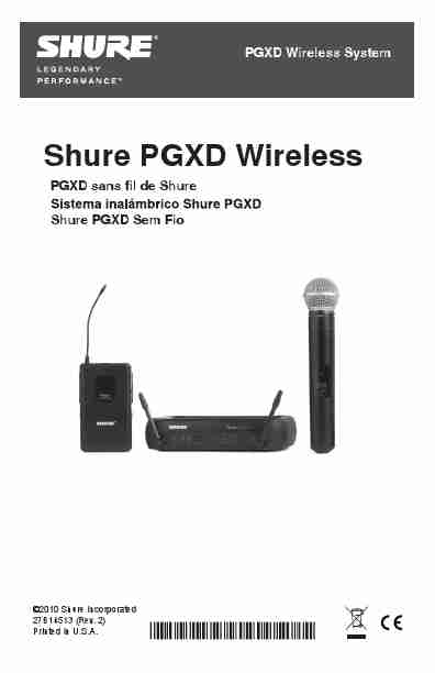 Shure Microphone PGXD-page_pdf